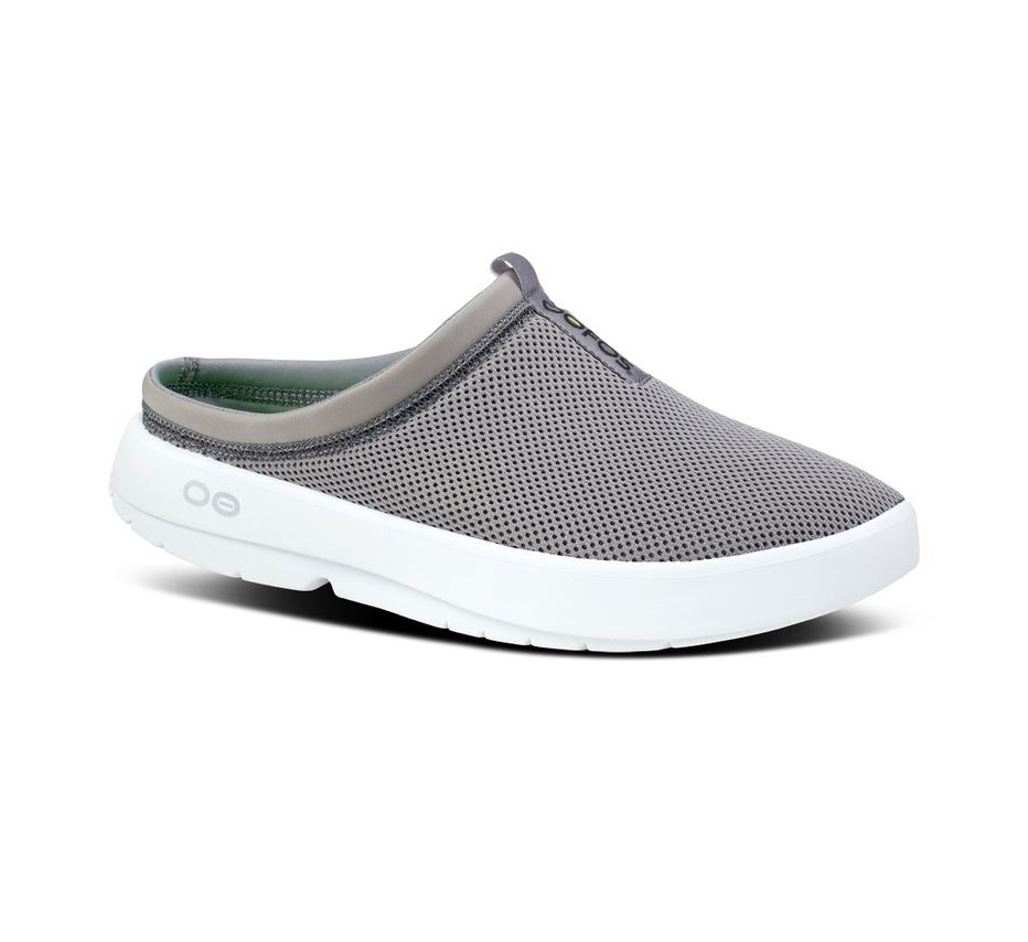 Oofos Oocoozie Sport Mule - Men's Slippers Grey - Canada ( PNES-91507 )